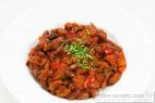 Recept Pikantná plnená sekaná so sójou - sójový guláš - návrh na servírovanie
