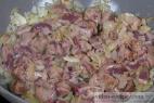Recept Rýchla kuracia pečeň s fazuľkami na smotane - kuracia pečeň s fazuľkami - príprava